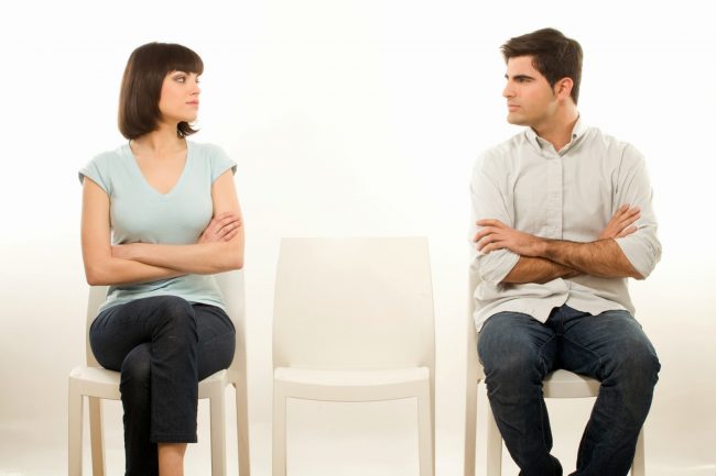 terapia para parejas en Valencia - discusión