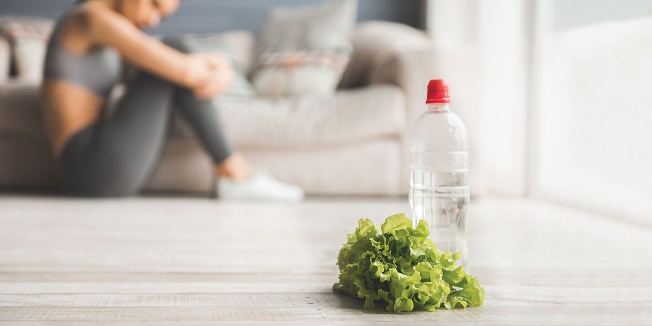 anorexia nerviosa - deportista sin comida