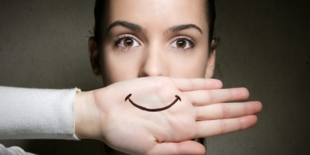 depresión sonriente – sonrisa dibujada depresión sonriente - sonrisa dibujada