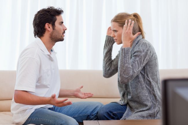 terapia de pareja - discusión