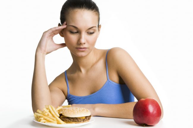 psicólogo para trastornos alimentarios en Valencia - manzana