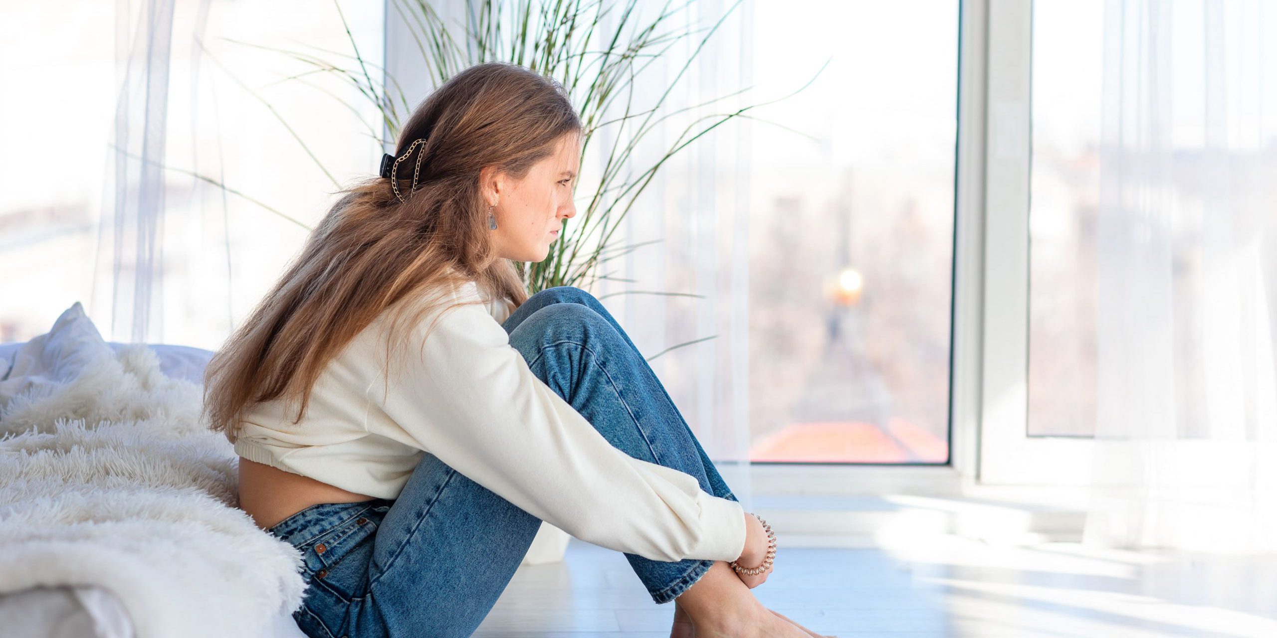 una psicóloga para problemas de autoestima en Valencia - triste