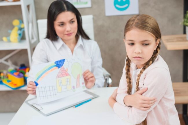 Psicóloga para el autismo en Valencia - dibujo