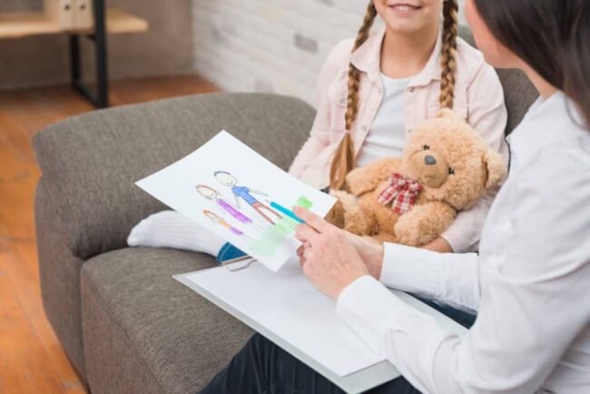 Clínica de psicología infantil en Valencia - Niña